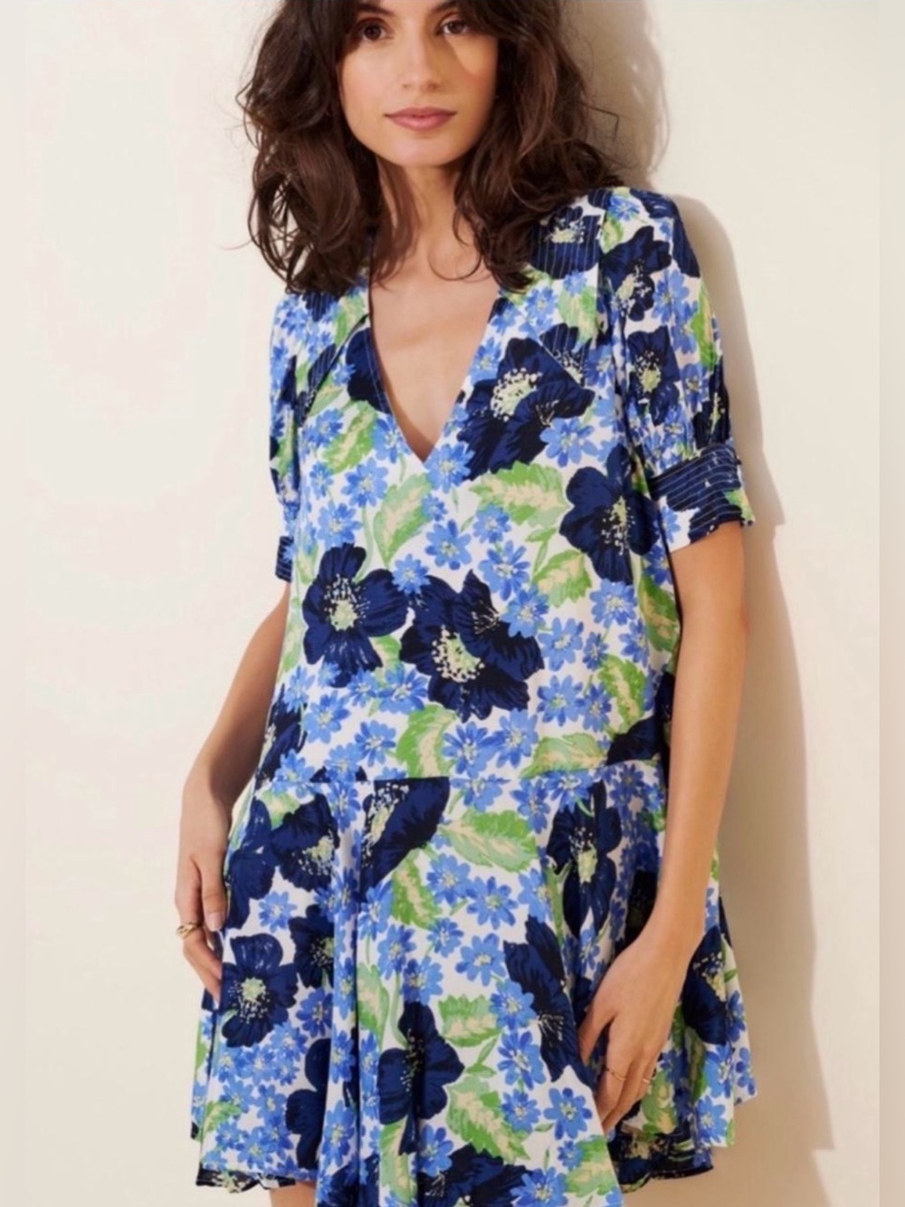 Free People NWT Moon Chaser Mini Dress Size Medium